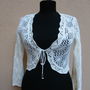 Bolero cardigan dantelat