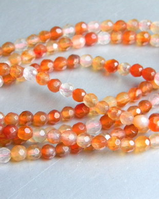 Agate fatetate 4 mm