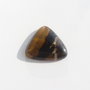 Cabochon din ochi de tigru triunghiular aprox 25x25x6.5 mm