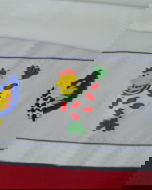 Decor rustic cu cocosi