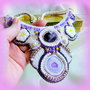 Promotie! Soft purple agate Druzy / Podoabe pe viata