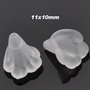 9675 - (100b) Floare clopotel acril frosted