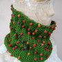 Accesoriu/Guler/cowl/fular crosetat