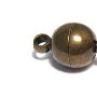 Inchizatoare cu magnet, 11.5x6 mm, bronz