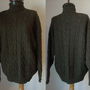 PULOVER TRICOTAT MANUAL LANA ALPACA BROWN