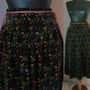 FUSTA CATIFEA FLORAL