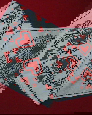 Set 2 mileuri cu imprimeu rustic