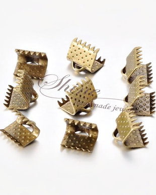 Capat de panglica/snur, 8x8x5mm