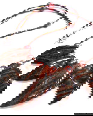 Colier delicat din Jasp negru caramiziu, Hematit aramiu, Perle de cultura roz si Argint 925 - CO431 - colier romantic rosu, colier din pietre semipretioase, cadou pentru ea, colier elegant roscat