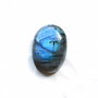 Cabochon Labradorit Oval flashy - albastru-spectrolitic