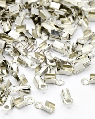 Capat snur platinum, 9x3.5x4mm