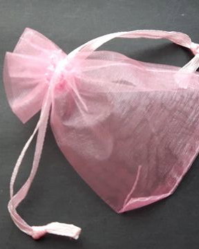 LAE09 - saculet organza roz