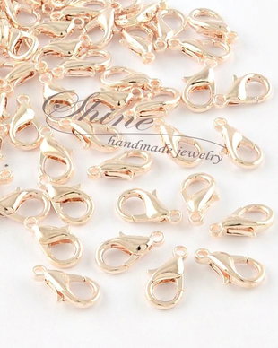 Inchizatoare Rose Gold, 10x6x3.5mm