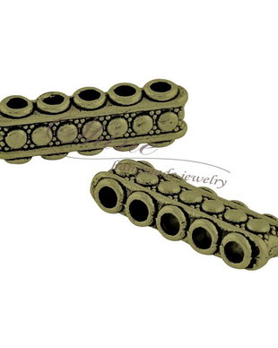 Distantier multifir bronz,  23x7x5mm