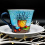 Ceasca cu Farfurioara "Magic Blue"- Nature & Colours Collection