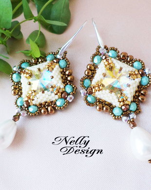 "Luxury" - Cercei cristale Preciosa