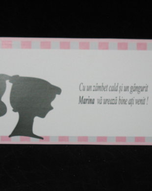 Plic de bani botez fetita