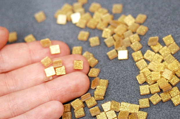 Mozaic glitter - 20 buc - 5 mm