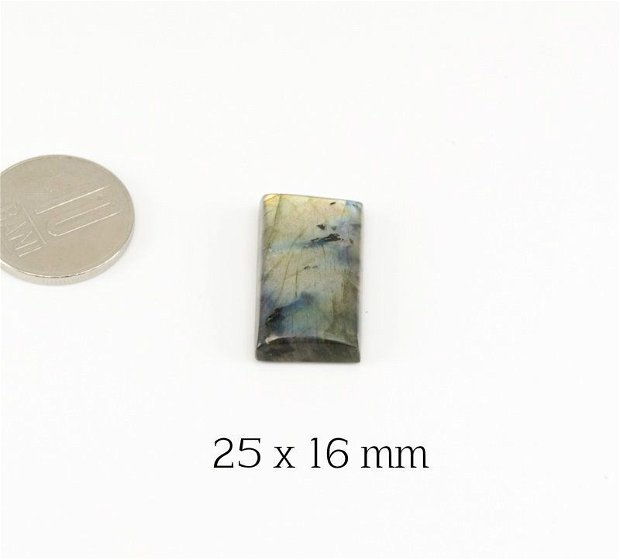 Cabochon Labradorit Clasa B/C, 25 x 16 mm, L6