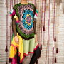 rochie /vesta chic ,trendy, colorata