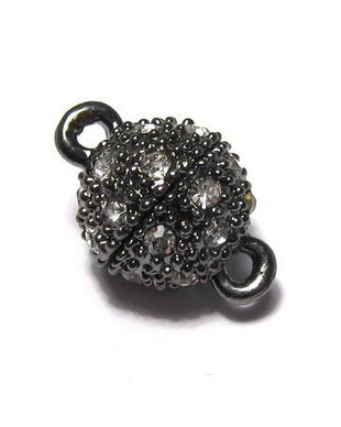 Inchizatoare cu magnet, 16x10 mm, gunmetal