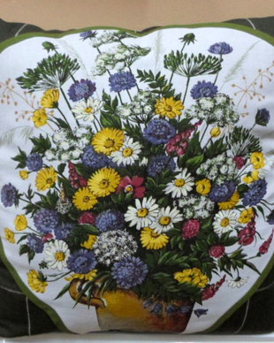 pernuta decor-buchet cu flori