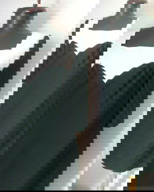 ADO STRUBE COUTURE ROCHIE ALB NEGRU