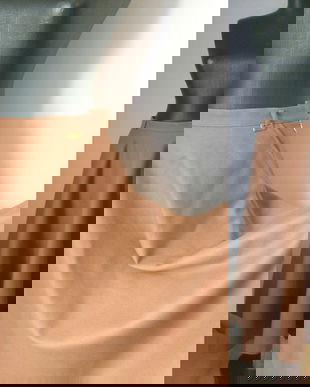 FUSTA CLOCH STOFA LANA CARAMAEL