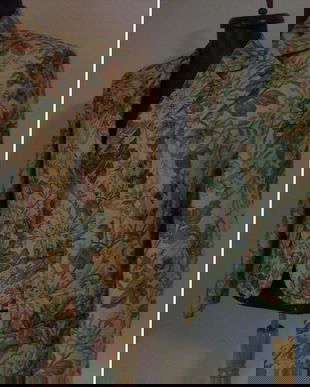 SACOU FLORAL BROCART TIP TAPISERIE