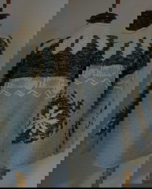 PULOVER CASMIR TRICOTAT SI BRODAT MANUAL