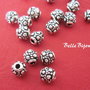 Margele tip Bali din argint 925 antichizat aprox 4.5x5 mm