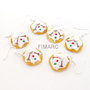 ''Melted Snowman cookies'' - cercei atarnatori
