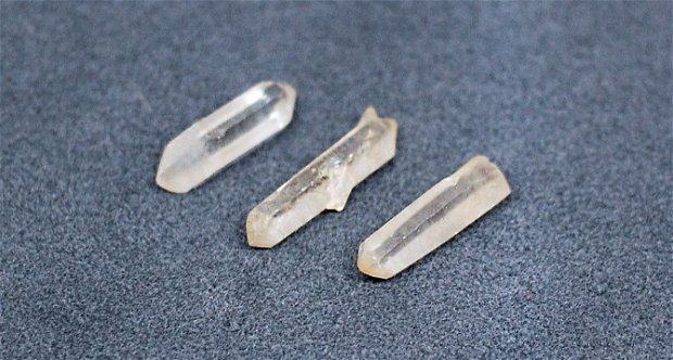Lemurian seed quartz  - set 3 buc  - L055