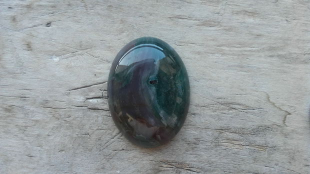 Cabochon agata, 40x30 mm