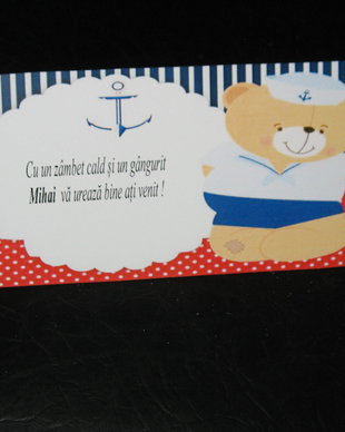 Plic de bani botez