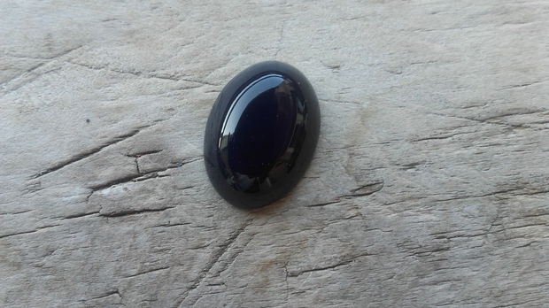 Cabochon agata bleumarin 18x13 mm