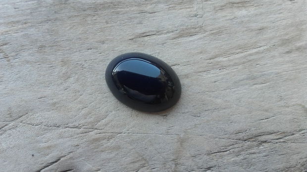 Cabochon agata bleumarin 18x13 mm