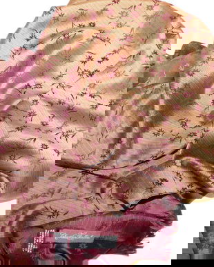 CHRISTIAN FISCHBACHER  ELVETIA , ESARFA  VINTAGE  MATASE NATURALA