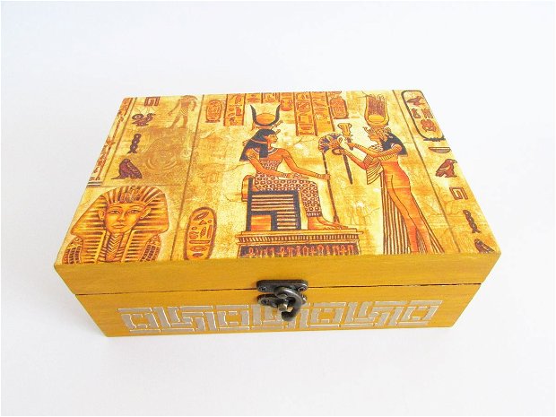 Cutie pentru bijuterii Egiptul antic, cutie bijuterii Egipt