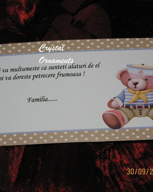 Plic de bani botez