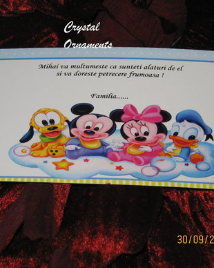 Plic de bani botez