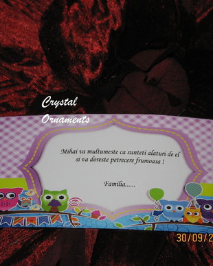 Plic de bani botez