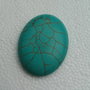Cabochon turquoise 40x30 mm