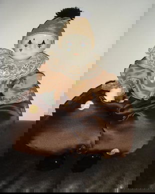 Papusa de colectie, din portelan fin