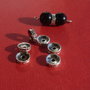 Distantier disc cu model grecesc aprox 10.5x3 mm