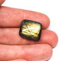 Cabochon Labradorit  flashy, rectangular
