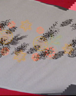 Traversa brodata Craciun