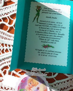 Invitatie Tinkerbell