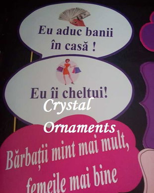 Mesaje props pentru nunta / colt foto