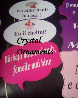 Mesaje props pentru nunta/ botez  / colt foto